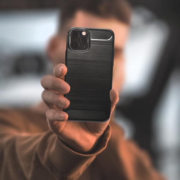 Futerał do Samsung A21S Carbon czarny