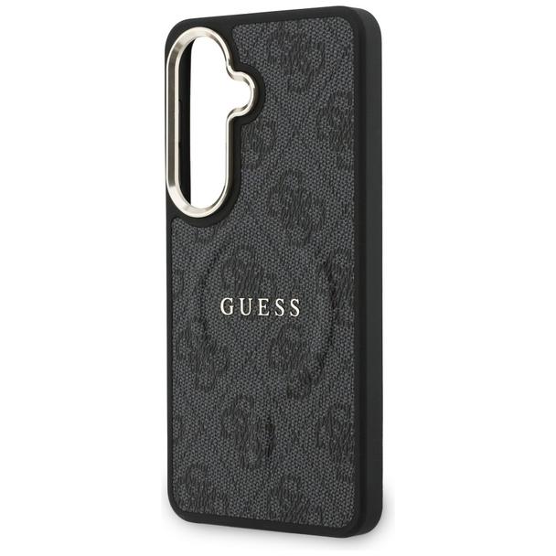 GUESS futerał do SAMSUNG S26 Plus GUHMS26MP4MSEGCK (4G Embossed Ring MagSafe) czarny