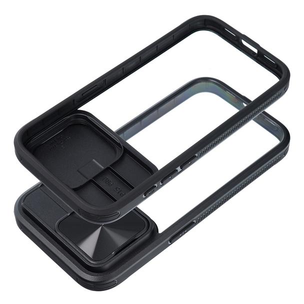 Futerał do iPhone 15 PLUS Slider czarny