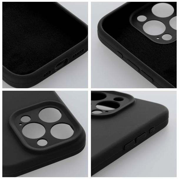 Etui na iPhone 18 Pro Max / 17 Pro Max Silicone 2mm (camera protection) czarne