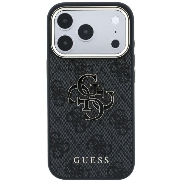 GUESS futerał do IPHONE 18 Pro / 17 Pro GUE005481 (PU FW Resin Logo) czarny