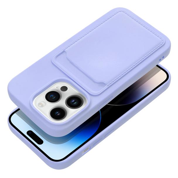 Futerał do iPhone 14 PRO Card Case fioletowy