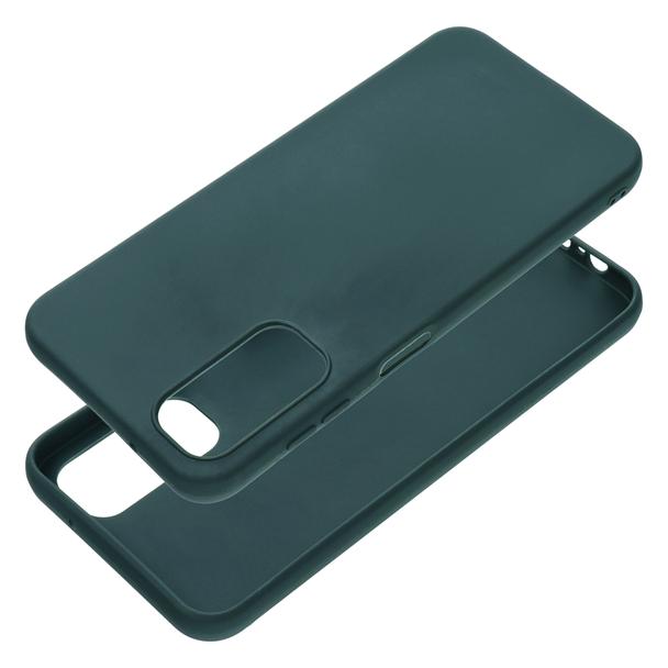Futerał do Samsung A14 5G / A14 4G Matt ciemnozielony