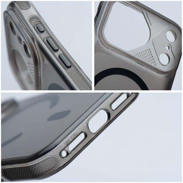 Etui na iPhone 14 Aurora zgodne z MagSafe czarne