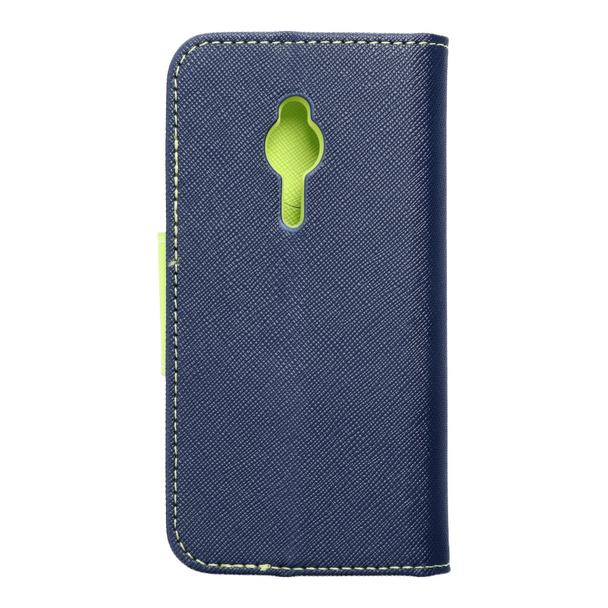 Kabura FANCY Book do NOKIA 230 granatowo limonkowy