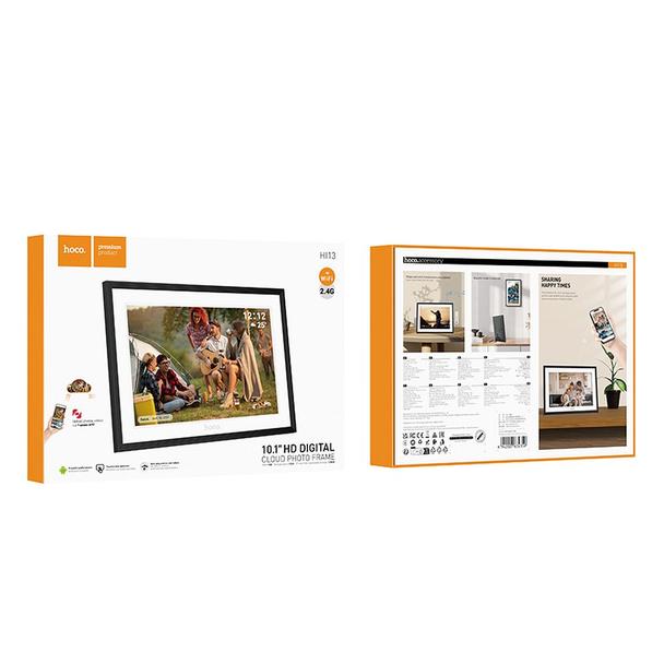 Ramka cyfrowa na zdjęcia Hoco 10,1" 1GB / 32 GB HI13 czarna