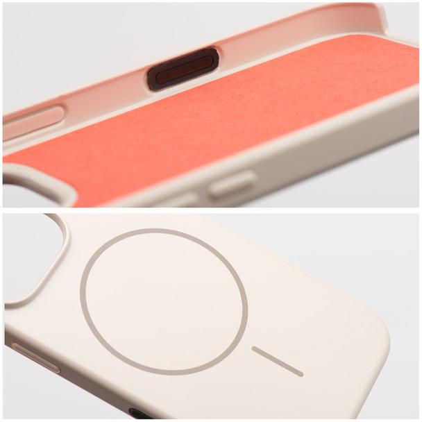 Etui na iPhone 14 PRO MAX Glossy Mag Cover zgodny z MagSafe białe