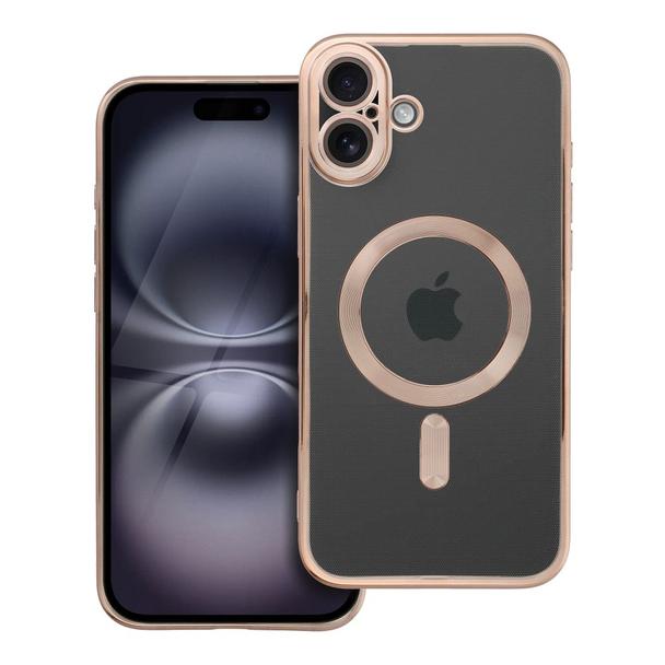Futerał do iPhone 16 PLUS Electro Mag Cover zgodny z MagSafe brązowy