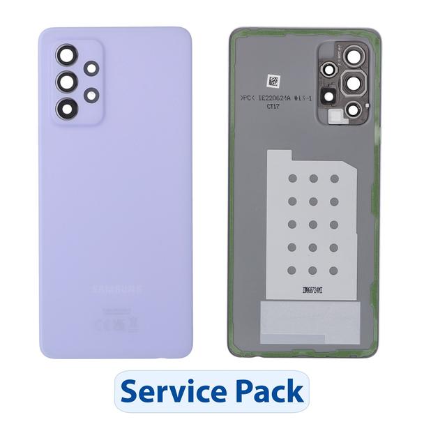 ServicePack klapka bateri / obudowa tylna do SAMSUNG A52s 5G A528B GH82-26858C Purple