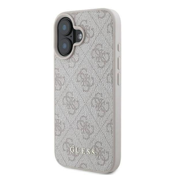 GUESS futerał do IPHONE 16 Plus GUHCP16MG4GFPI (PU 4G Classic) różowy