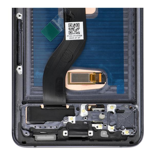 Wyświetlacz LCD do SAMSUNG S20 Plus Black SOFT OLED z ramka