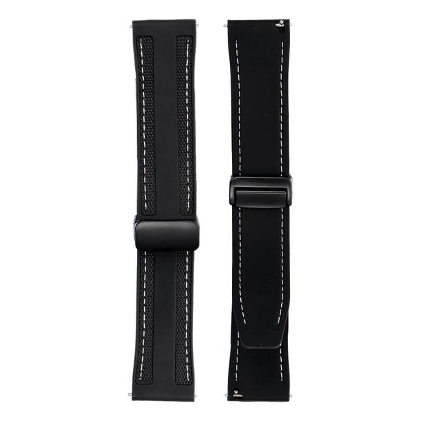 Pasek do zegarka 22 mm Titmo Strap S7 silicone czarny