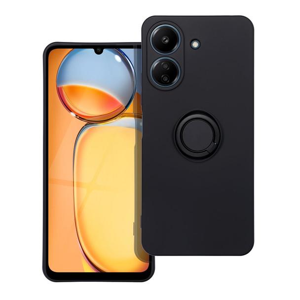 Futerał do Xiaomi Redmi 13C / Poco C65 Silicone Ring czarny