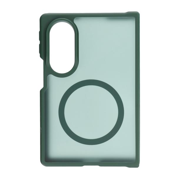 Etui na Samsung Z Fold 8 4sF-S Acrylic zgodny z MagSafe ciemnozielone