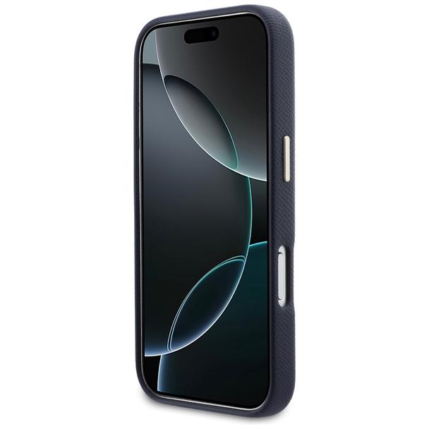 GUESS futerał do IPHONE 17 Pro GUHCP17L5PS4RGGB (PU FW Resin Logo) niebieski