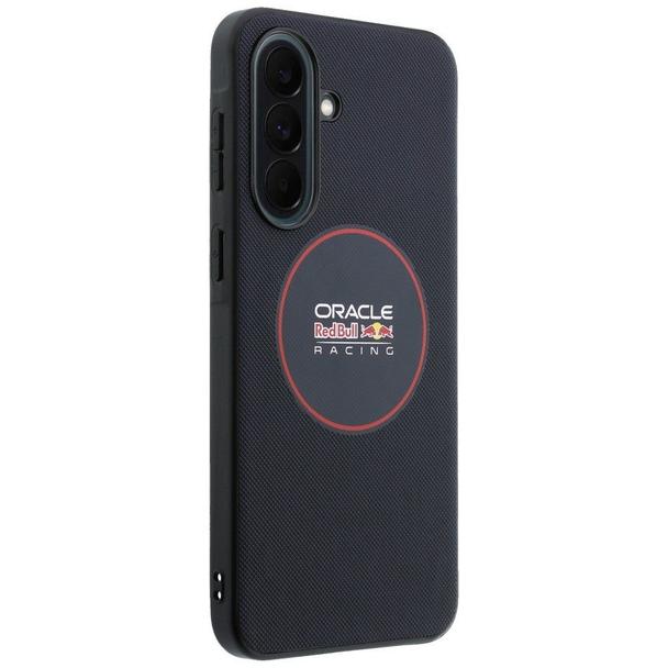 RED BULL futerał do SAMSUNG A37 RBHCA3724PUILVR (Meshed PU Red Ring & Metal Buttons) granatowy