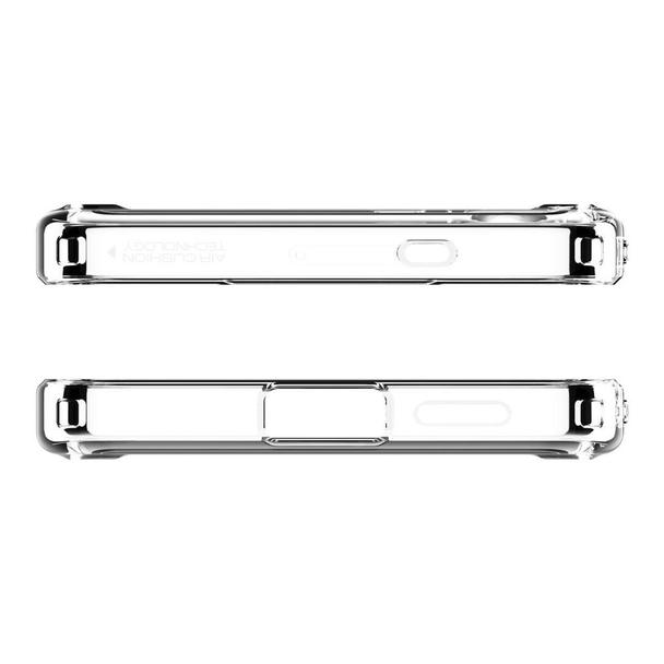 SPIGEN futerał ULTRA HYBRID MAG kompatybilny z MagSafe do S25 clear / white