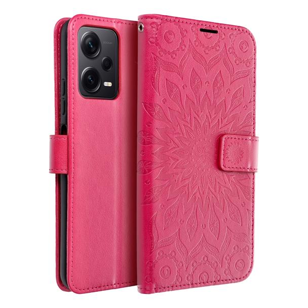 Etui z klapką na Xiaomi Redmi NOTE 12 5G Mezzo Book mandala magenta