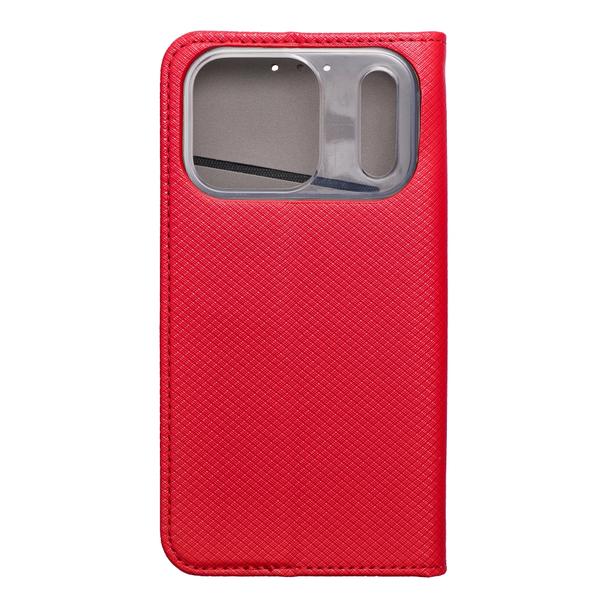Etui z klapką na iPhone 17 PRO Smart Case Book czerwone