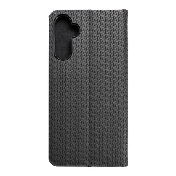 Etui z klapką na Samsung A34 5G Luna Book Carbon czarne