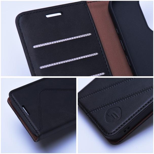Pokrowiec na iPhone 15 PRO MAX Forcell F-Protect RFID Blocker Book czarny