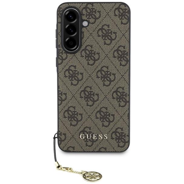 GUESS futerał do SAMSUNG A36 GUHCSA36GF4GBR (PU 4G Charm) brązowy