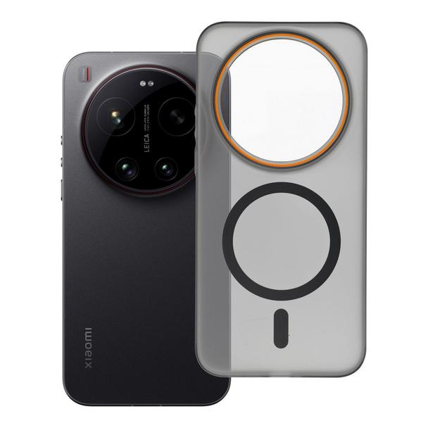Etui na Xiaomi 17 ULTRA Go Orange zgodne z MagSafe czarne