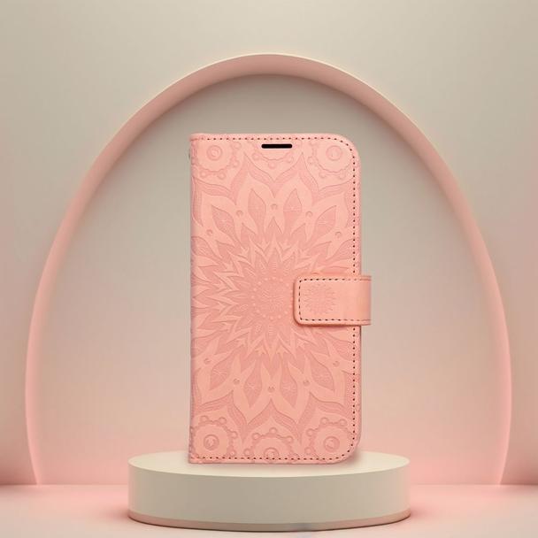 Etui z klapką na iPhone 16 PRO MAX Mezzo Book mandala peach fuzz