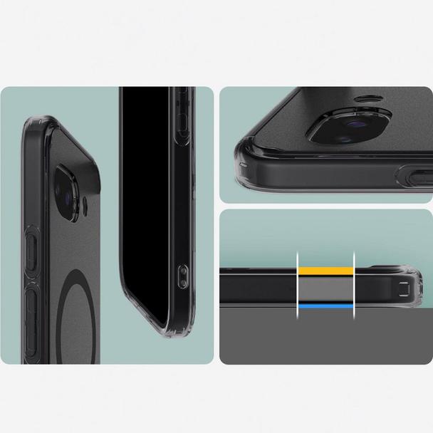 SPIGEN futerał ULTRA HYBRID MAG kompatybilny z MagSafe do GOOGLE PIXEL 9A frost black