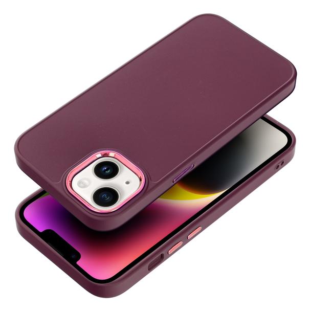 Futerał do iPhone 13 Frame fioletowy