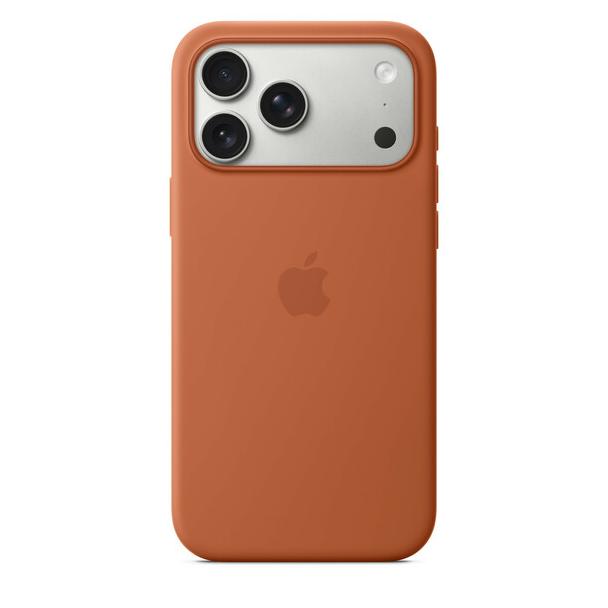 iPhone 17 Pro Max Silicone Case with MagSafe – Terra Cotta 0INT
