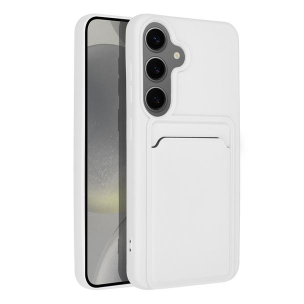 Futerał do Samsung S24 Card Case biały