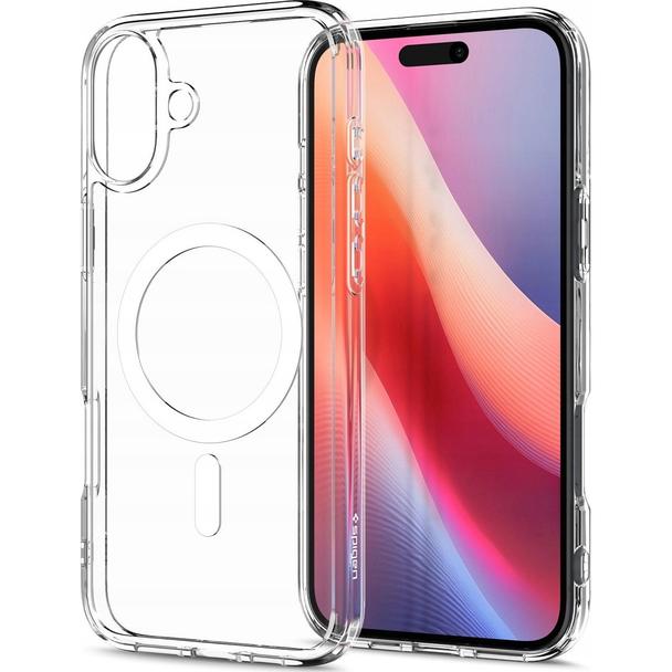 SPIGEN futerał ULTRA HYBRID MAG kompatybilny z MagSafe do IPHONE 16 Plus white