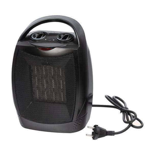 Termowentylator grzejnik ceramiczny 1500W  RC-K-398 czarny