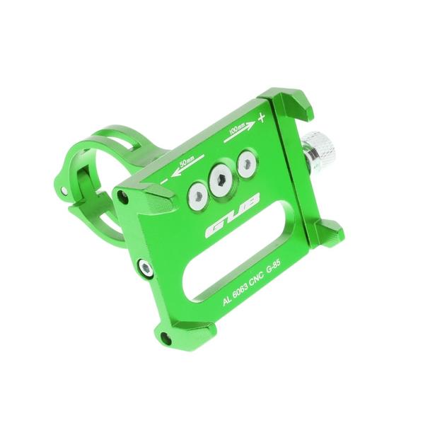 GUB uchwyt rowerowy na kierownicę G85 Aluminium zielony