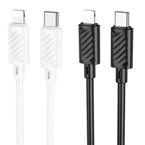 Kabel USB C do Lightning Hoco PD 27W 2 m X88 biały
