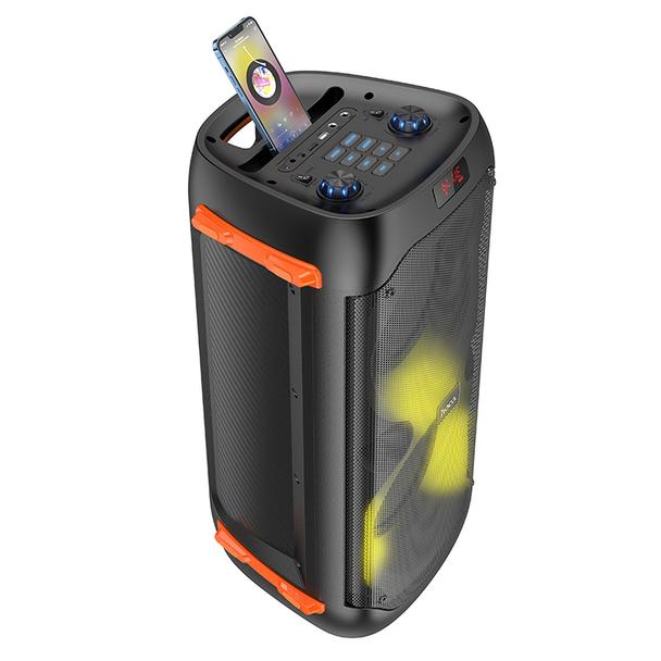 Zestaw do karaoke bluetooth 2 x 20W 4h Hoco BS53 czarny