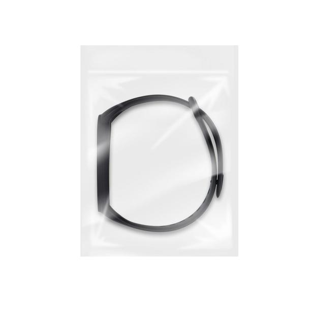 Pasek silikonowy do XIAOMI Mi Band 5 / 6 / 7 czarny (11)