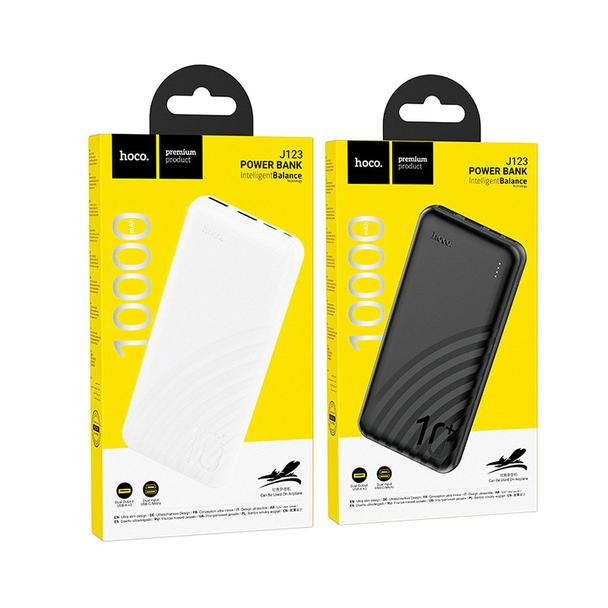 HOCO powerbank 10000 mAh 2A J123 czarny