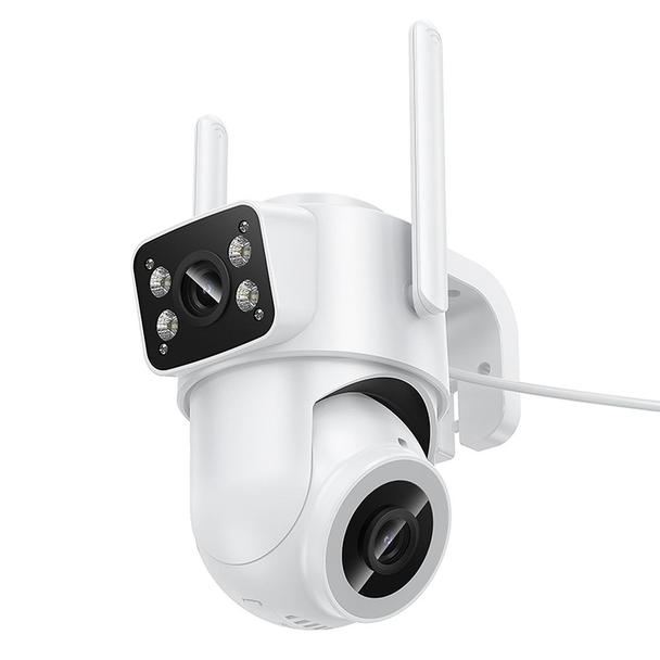Kamera zewnętrzna 2MP Full HD Wi-Fi Hoco D9 biała