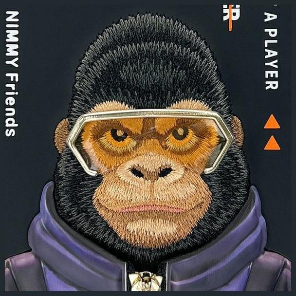 NIMMY futerał COOL&CUTE 2.0 Monkey do IPHONE 15 czarny