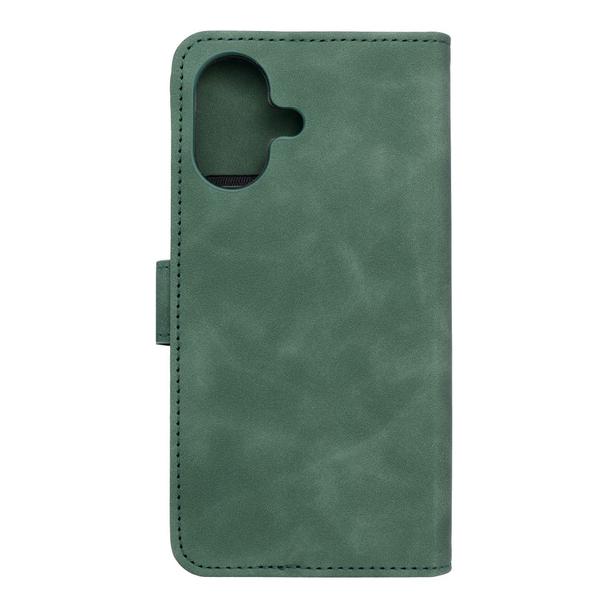 Etui z klapką na iPhone 17 Tender Book zielone