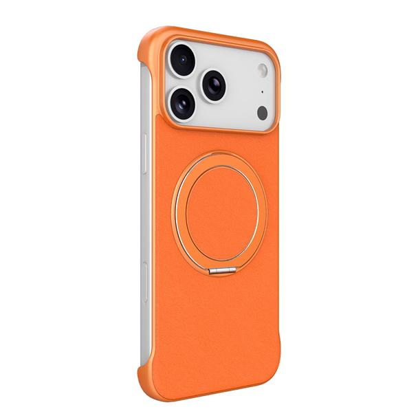 Futerał do iPhone 17 AIR Edge Free zgodny z MagSafe pomarańczowy