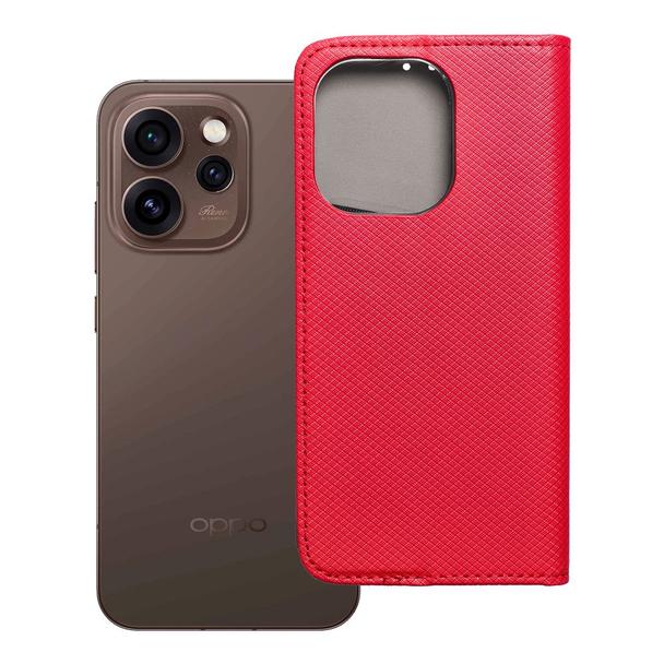 Etui z klapką na Oppo Reno 15 PRO 5G Smart Case Book czerwone