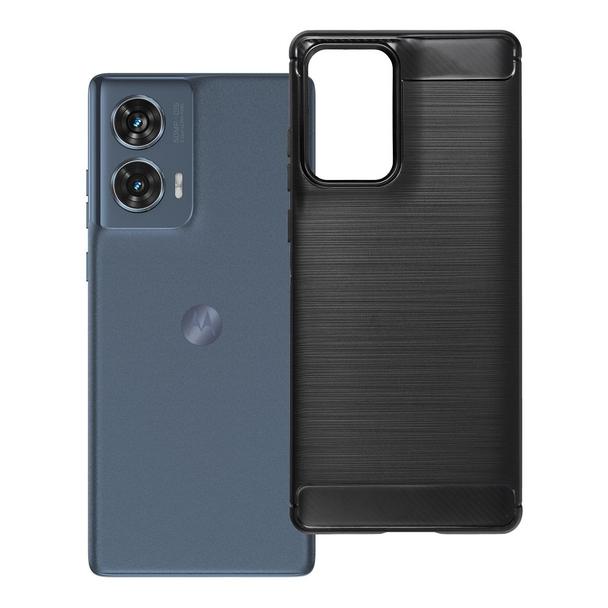 Etui na Motorola EDGE 50 Fusion Carbon 2.0 czarne