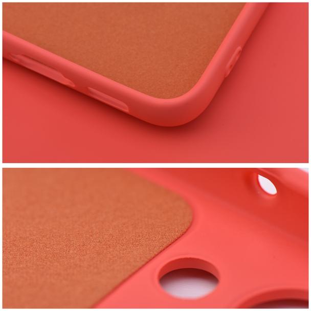 Etui na Samsung A07 / A08 Silicone brzoskwiniowe