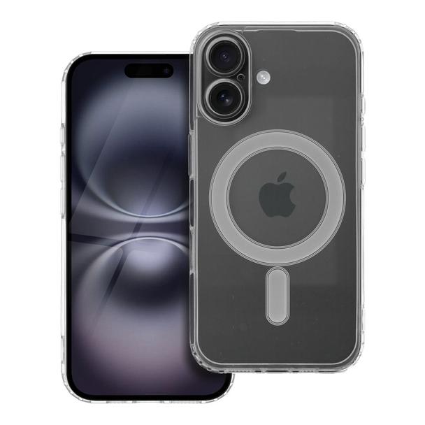 Futerał do iPhone 16 Clear Mag Cover (STR / CAMERA PROTECTION) zgodny z MagSafe  transparentny