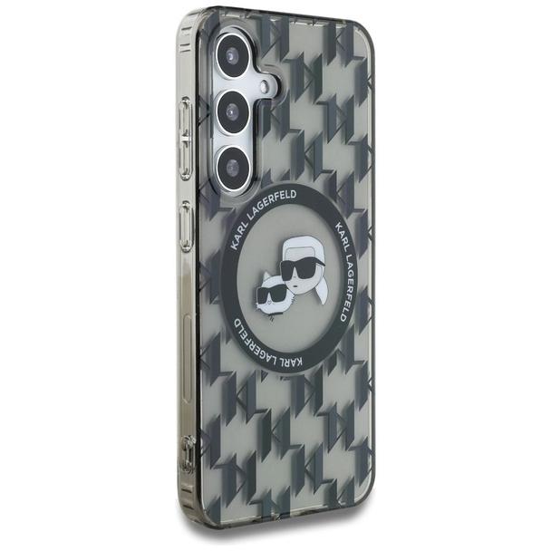 KARL LAGERFELD futerał do SAMSUNG S25 KLHMS25SHMCKMHK (Magnetic IML Metal Monogram KC Heads) czarny