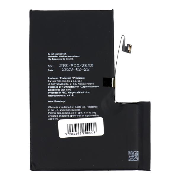 Bateria do iPhone 12 PRO MAX 3687 mAh Blue Star HQ