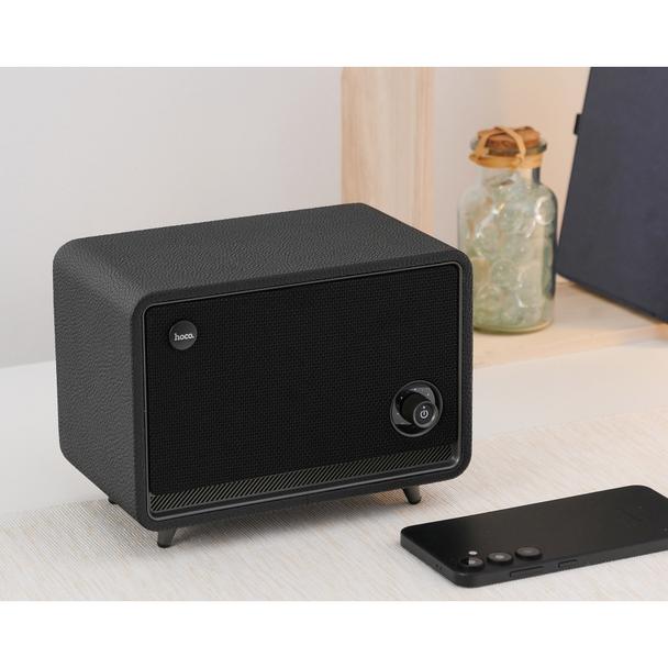 Głośnik bluetooth retro 30W 10h Hoco BS65 czarny